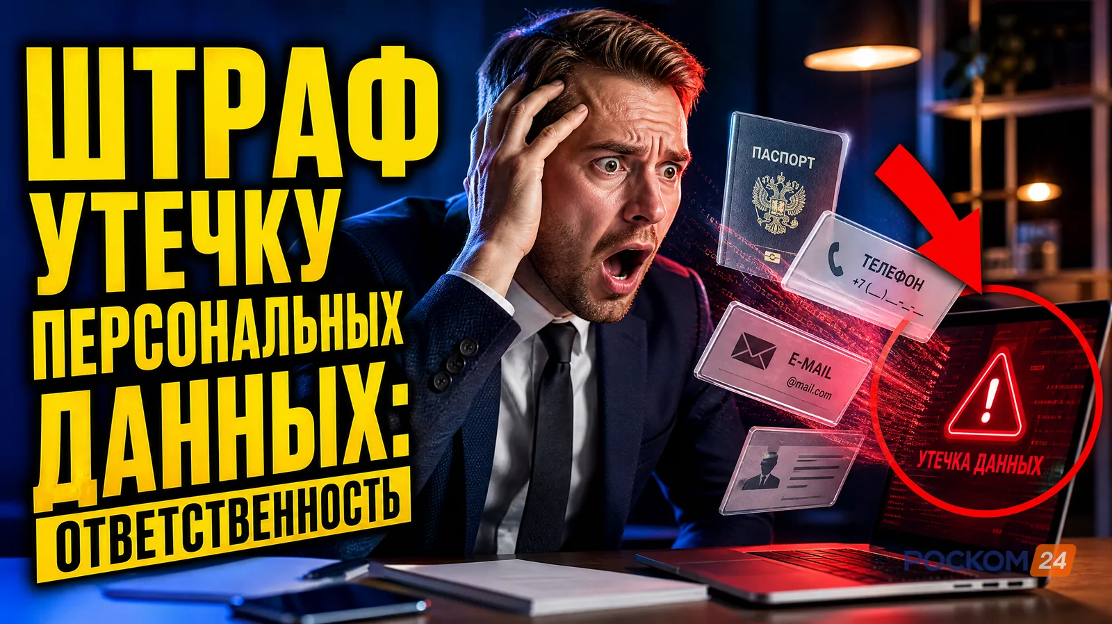 Штраф за утечку персональных данных: ответственность